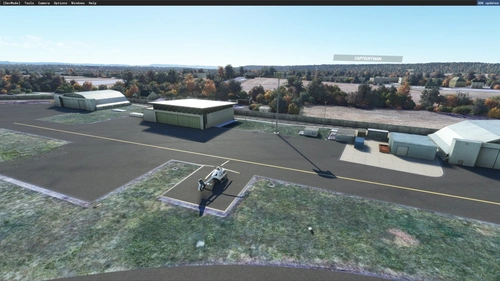 Helipad für Asobo Airport Stuttgart EDDS 