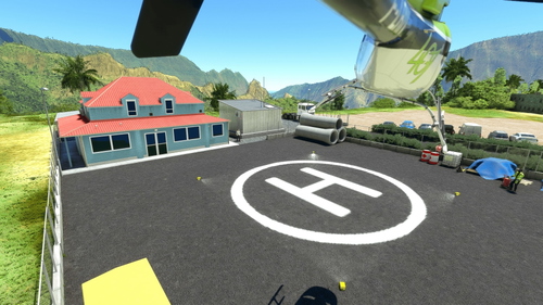 Helipad Mare à Joncs