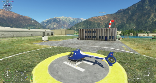 Helipad of Elitellina (Sondrio - Italy)
