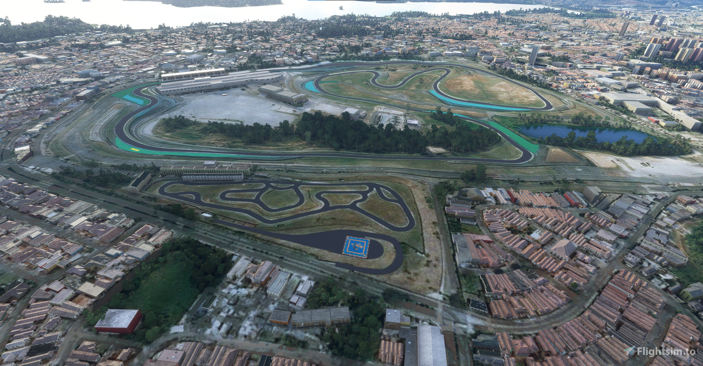 HELIPAD - SSXK - INTERLAGOS F1 CIRCUIT for Microsoft Flight