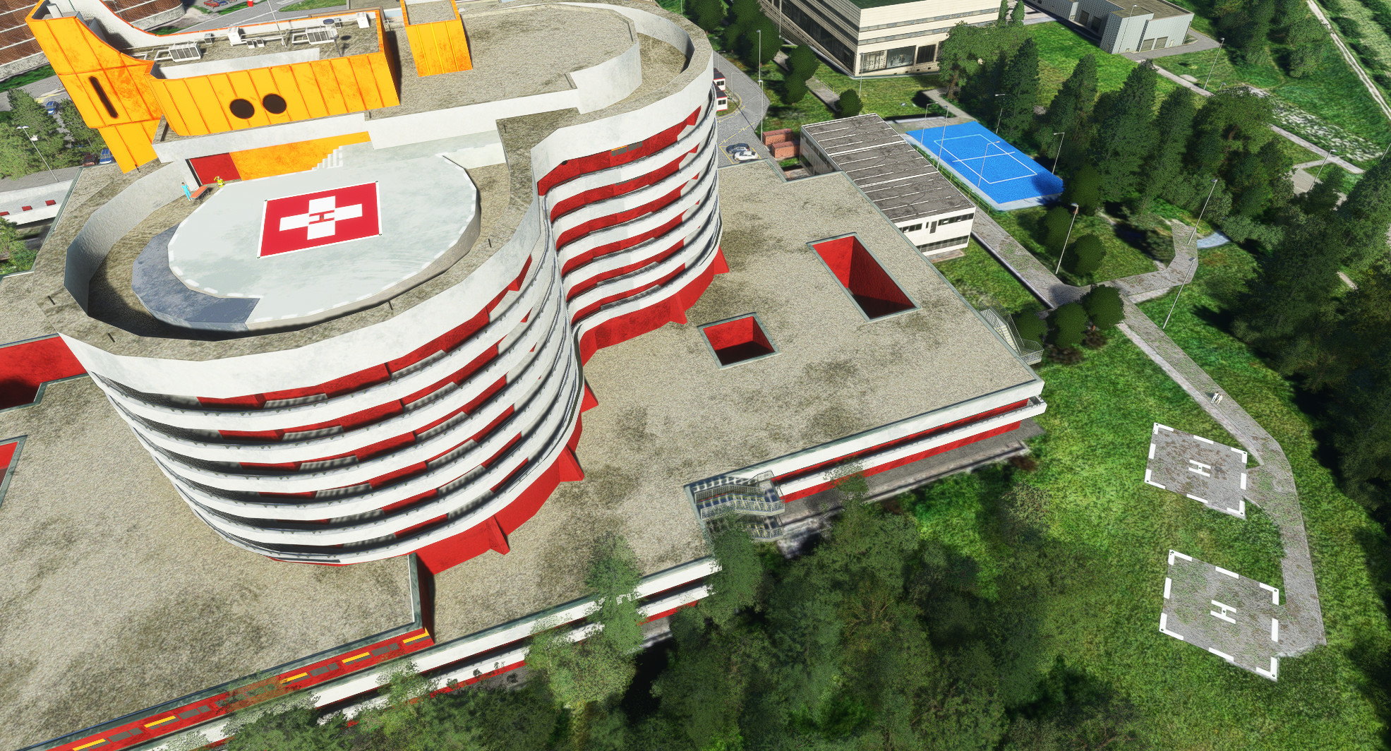 Helipads Spital Sitten / Hôpital de Sion (LSHS) - Image 2