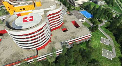 Helipads Spital Sitten / Hôpital de Sion (LSHS)