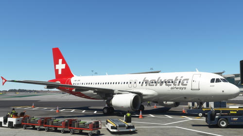 Helvetic Airways HB-JVK Fictional - Fenix A320