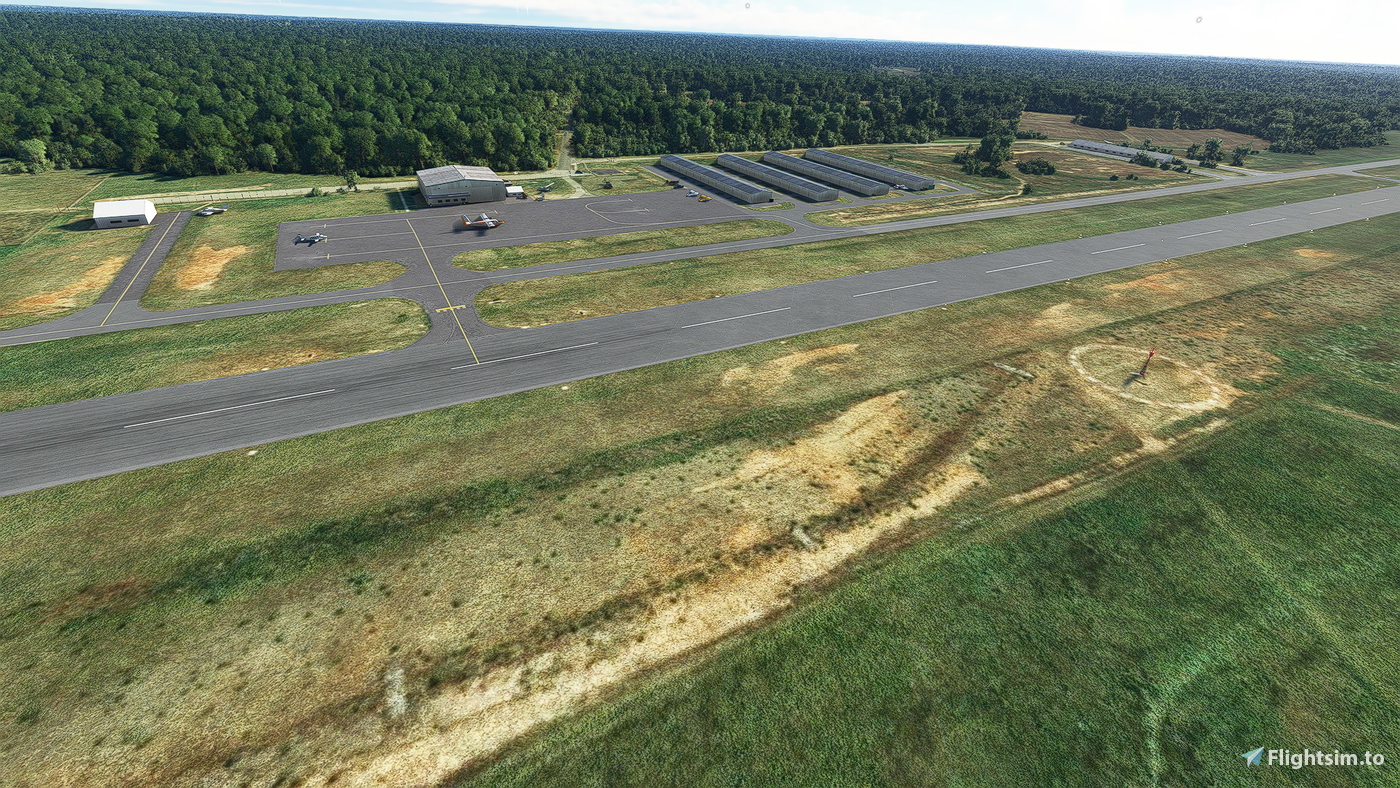 Henderson-Oxford Airfield (KHNZ) U.S.A для Microsoft Flight Simulator ...