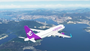 [A32NX] Hong Kong Express (2023 version) [8K] thumbnail 5