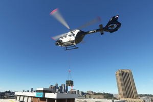 HPG Airbus H145 AP Livery "LAPD Firefighting, Civilian Cargo, Offshore" thumbnail 11