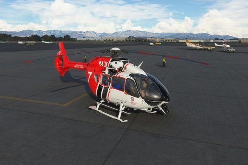 HPG Airbus H145 BP/AP Livery "LAFD Civilian, EMS, Firefighting, Offshore, Civilian Cargo"
