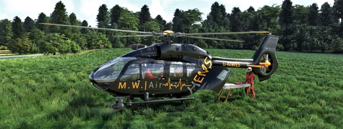 8K - HPG Airbus H145 HEMS M.W. Air G-MWES