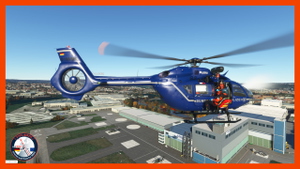 HPG H145 Action Pack Livery - Bundespolizei (German Federal Police) - FIRE/EMS thumbnail 10
