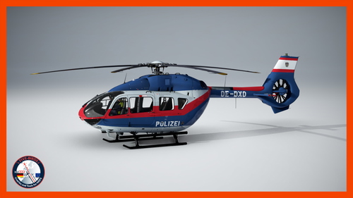 HPG H145 Action Pack Livery - Flugpolizei Österreich - OE-BXO - FF and OFS Variant