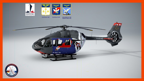 HPG H145 Action Pack Livery - Marine nationale française - Flotille 35F/33F/23S - F-HCHN - OFS/EMS