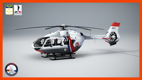 HPG H145 Action Pack Livery - Marine nationale française  - Flotille 35F - 6872 - OFS / EMS Variant