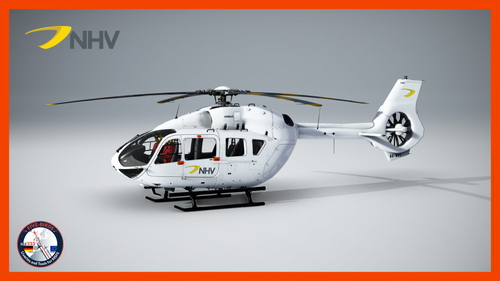 HPG H145 Action Pack Livery - Noordzee Helikopters Vlaanderen - OFS Variant - OO-NSV / OO-NST