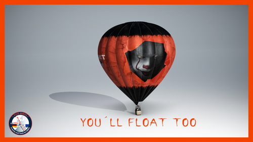 HPG Hot Air Balloon Livery "Pennywise" N666IT - V1.0