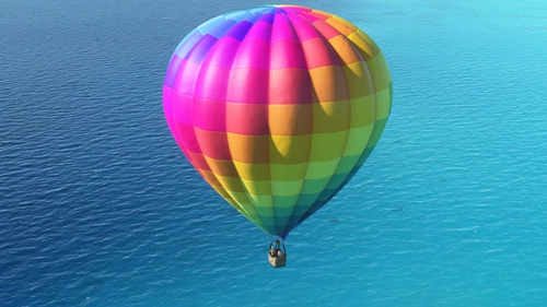 HPG Hot Air Balloon Livery Tropical Rainbow