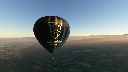 HPG Hot Air Balloon Repaint Livery: Markgräfler Winzer / Ballonsport Müllheim / D-OLEA