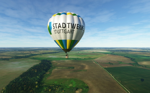 HPG Hot Air Balloon Repaint Livery: Stadtwerke Stuttgart