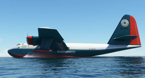 Hughes H4 Herculus Fictional Evergreen