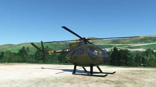 Hughes OH-6 Cayuse U.S. ARMY