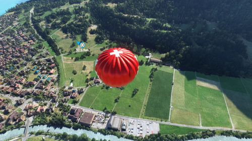 Hype Performance Group Hot Air Balloon HB-QVV Swiss 