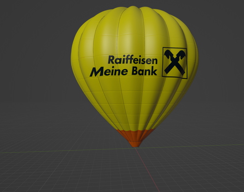 Hype Performance Group Hot Air Balloon Raiffeisen Meine Bank OE-SRB