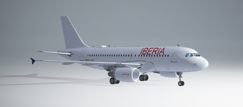 Iberia Airbus a319-100CFM (EC-LEI