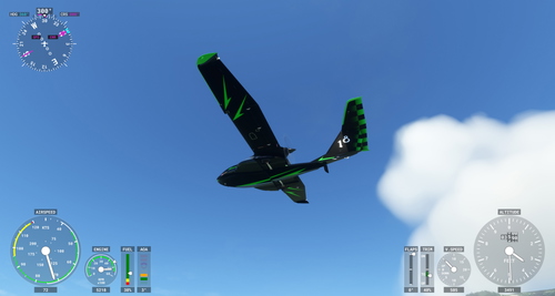 Icon A5 Green Lightning Livery