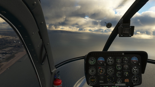 Improved Pilot's Eyepoint for Cowan MD500E