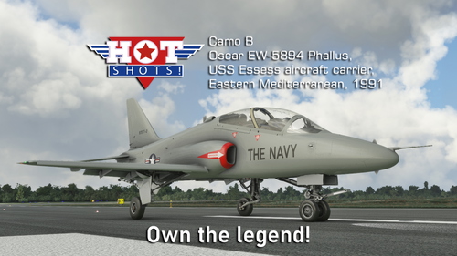 Indiafoxtecho Boeing T-45C Goshawk “THE NAVY” Livery