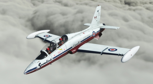 Indiafoxtecho Aermacchi MB-339A Repaint Livery: Snowbirds