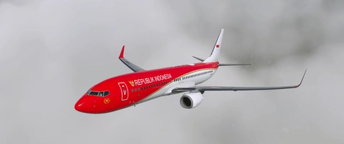 Indonesian Air Force One | 737-800 BBJ2 A-001