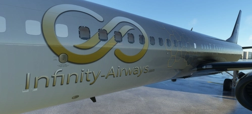 Infinity Airways Boeing 737 - 800 BBJ2-SSW