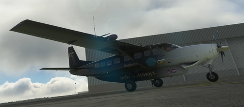 Infinity Airways Regional 208B Grand Caravan - Black Square edition