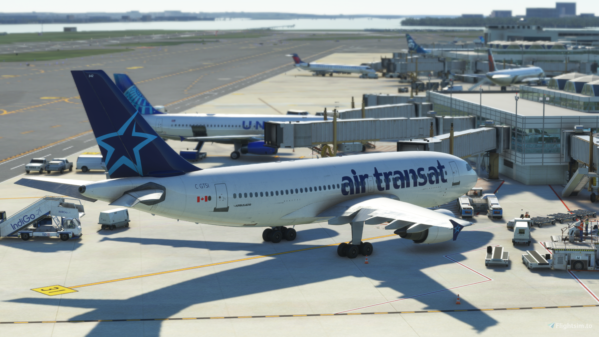 ini A310] Air Transat C-GTSI [8K] Livery - Aircraft Liveries for