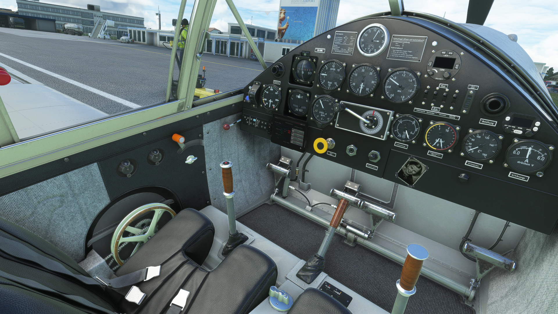 Ini Builds Messerschmitt Bf 108 Taifun - Grey Used Interior - Image 1