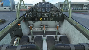 Ini Builds Messerschmitt Bf 108 Taifun - Grey Used Interior  thumbnail 4
