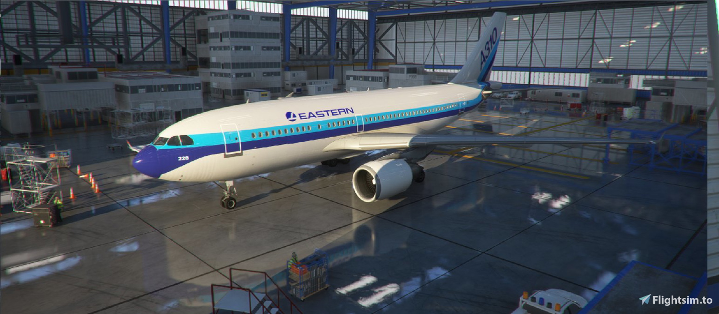 INIB A-310 -> EASTERN AIRLINES V2.1 对于 Microsoft Flight Simulator | MSFS