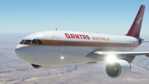 iniBuilds A310 | Qantas 'Retro Roo' Livery