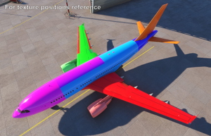 iniBuilds A310-300 - Complete Paintkit (Blender) thumbnail 5