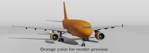 iniBuilds A310-300 - Complete Paintkit (Blender) thumbnail 4