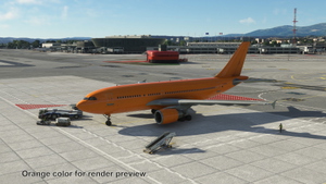 iniBuilds A310-300 - Complete Paintkit (Blender) thumbnail 2