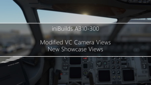 iniBuilds A310-300 Modified VC and Showcase Views thumbnail 1