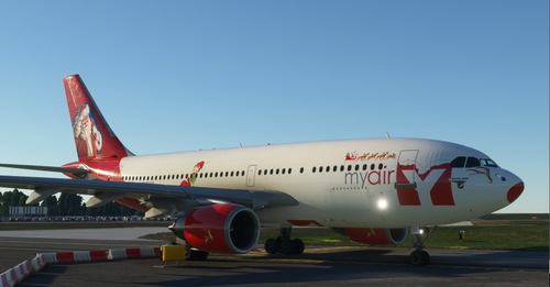 Inibuilds A310-300 MyAir XMAS
