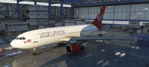 iniBuilds A310-300 Virgin Atlantic Livery thumbnail 6
