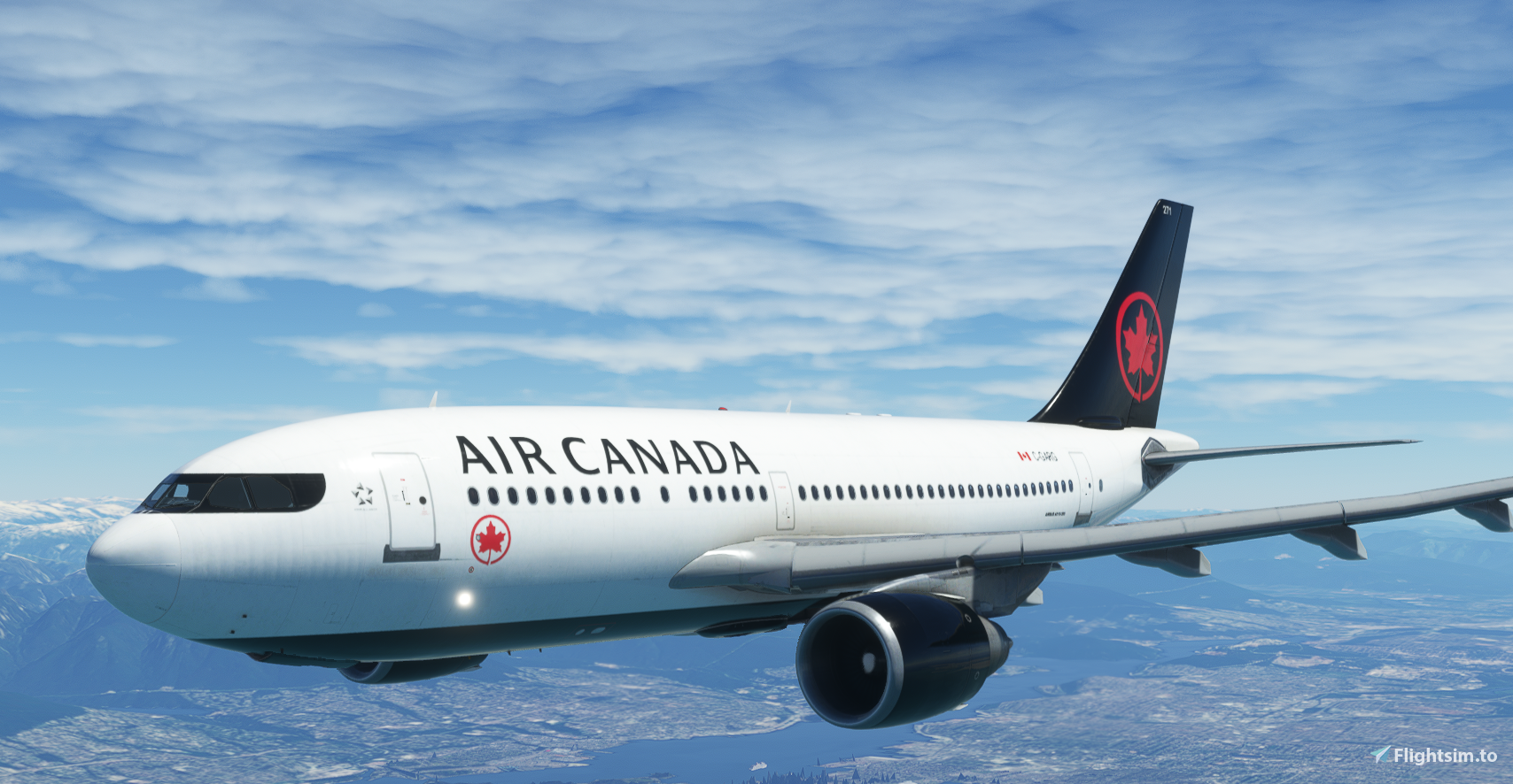 iniBuilds A310 - Air Canada [Fictional] - Image 1