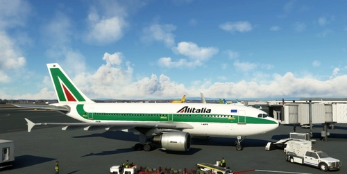 IniBuilds A310 Alitalia I-BUSB (Fictional)