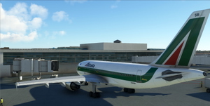 IniBuilds A310 Alitalia I-BUSB (Fictional) thumbnail 2
