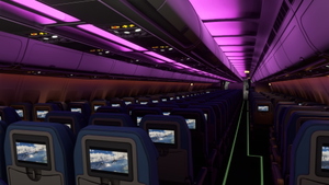 iniBuilds A310 | Cabin Light with IFE thumbnail 7