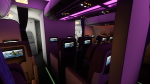 iniBuilds A310 | Cabin Light with IFE thumbnail 1