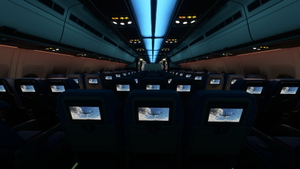 iniBuilds A310 | Microsoft Flight Simulator 40th Anniversary Trailer Custom Welcome Screen IFE thumbnail 2